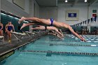 Swimming vs Babson  Wheaton College Swimming vs Babson College. - Photo By: KEITH NORDSTROM : Wheaton, Swimming, Babson